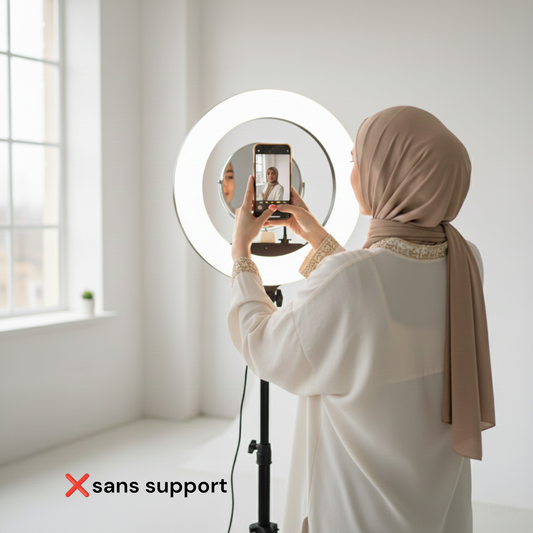 Professional LED Ring Light RING FLASH LF-R480C 46cm